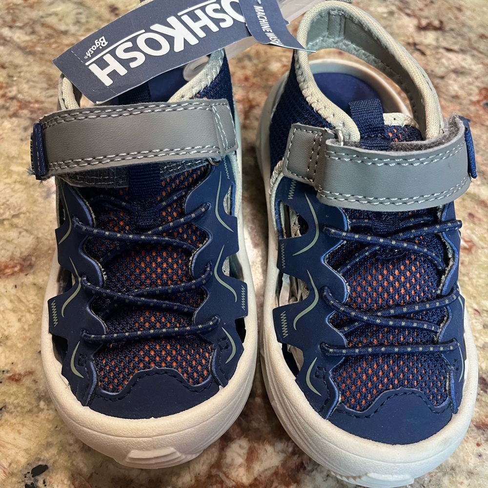 OshKosh B'gosh Kids Blue and Gray Shoes